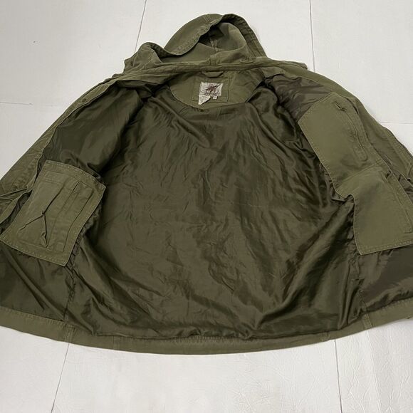 The Territory Ahead Mens Military Parka Jacket Size Small Green - Picture 7 of 7